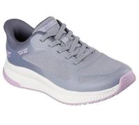 Skechers Pantofole da Donna a Mani libere: Bobs Squad 4 - Staple LookSneaker, Grigio Multi Mesh, 39.5 EU