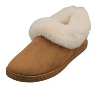 Skechers Pantofole Cozy Campfire Donna terra d'ombra/bianco Taglia 37