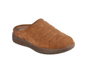 SKECHERS Pantofole da uomo Murette con interno in pelo sintetico