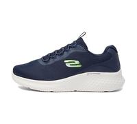 Skechers Pantofole da uomo Summits LOUVIN, da uomo, slip-on, mocassini, scarpe basse, slip-on, blu, 41 EU