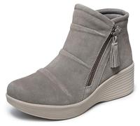 Skechers Stivali Parallel Lite Donna, Colore: tortora scuro., 7.5