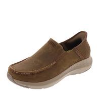 Skechers Parson-Oswin Slip-in, Mocassino Uomo, Desert Leather, 40 EU