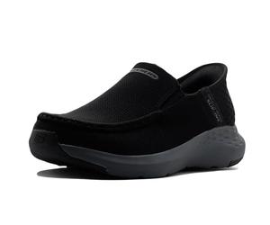 Skechers Parson RALVEN - Scivolare su, Black Mesh,