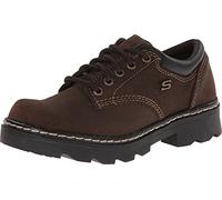 Skechers parti compagno di Oxford scarpe, Chocolate, US 7|UK 4|EU 37