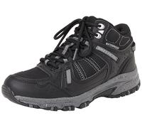 Skechers, PEAK BOUND HILLCREST Donna, Nero sintetico tessuto carbone Trim, 38.5 EU