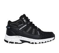 Skechers, Peak Bound Hillcrest Donna, Finiture Bianche in Tessuto Sintetico Nero, 35.5 EU