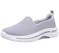 Skechers Performance Go Walk Arch Fit Gray/Lavender 9.5 B (M)