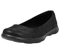 Skechers Performance Women's Go Walk Lite Ballet Flat,Black/Black,9.5 M US