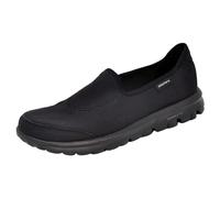 Skechers Performance Women's Go Walk Slip-On Walking Shoe, Black, 9.5 XW US