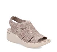 Skechers Pier-Lite-Memory Maker, Sandali con Zeppa Donna, Marrone, 36 EU