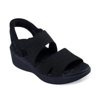 Skechers Pier-Lite - Slip On by - Mani libere Slip-in, Nero/nero, 39 EU