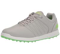 Skechers Pivot Spikeless Golf Shoe, Scarpe Uomo, Grigio/Lime, 40 EU