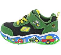 Skechers Play Scene Barn-Squad Buddies, Scarpe da Ginnastica, Green/Black, 26 EU
