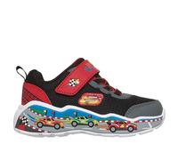 Skechers Play Scene Sneaker in Nero/Rosso, Taglia 26