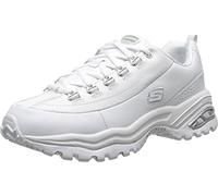 Skechers Premium - Scarpe da Ginnastica da Donna, Bianco (Bianco), 40.5 EU