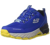 Skechers Protezione Massima, Scarpe da ginnastica Uomo, Rivestimento Nero In Rete Sintetica Blu, 41 EU