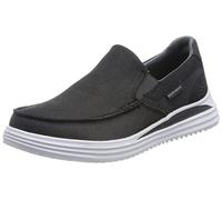 Skechers Proven Suttner, Scarpe casual Uomo, Black Canvas, 40 EU