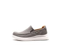 Skechers Proven Suttner, Scarpe casual Uomo, Taupe Canvas, 41 EU