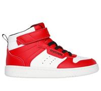 Skechers Quick Street Rapid Avenue, Sneaker da Bambini e Ragazzi (Red/White, Sistema Taglie Calzature EU, Bambino Piccolo (2-5 Anni), Numero, Media, 28)