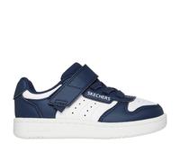 Skechers Quick Street Sneaker in Blu Navy Blue/Bianco, Taglia 21, Lavabile in lavatrice