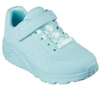 Skechers Ragazze di Strada, Sneaker, Finitura Sintetica Turchese, 30 EU