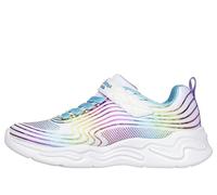 Skechers Ragazze, Sneaker, Bianco/Multicolore, 35 EU