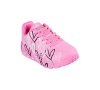 Skechers Ragazze Street JGoldcrown UNO LITE Metallico Love Sneaker 314067L Rosa