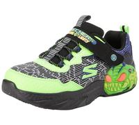 Skechers Ragazzi, Sneaker, Black Lime Synthetic Textile Trim, 34 EU
