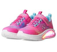 Skechers Rainbow Cruisers-Rainbow Reflectin Sneaker da ragazza, Rosa acceso/multicolore, 18.5 EU