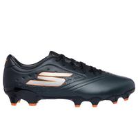 Skechers Razor 1.5 Academy FG Shoes in Nero/Arancione, Taglia 43