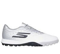 Skechers Razor 1.5 Academy TF Shoes in Bianco/Argento, Taglia 41