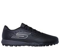 Skechers Razor 1.5 Academy TF Shoes in Nero/Argento, Taglia 40.5