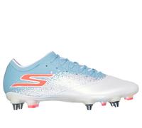 Skechers Razor 1.5 Elite SG Shoes in Bianco/Turchese, Taglia 38.5, Hyper Burst