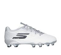 Skechers Razor 1.5 Jr Td FG Shoes in Bianco/Argento, Taglia 31