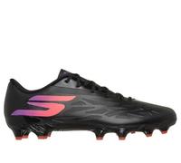 Skechers Razor 2 Academy FG - Scarpa da Calcio da Uomo, Colore: Nero/Sintetico/Viola