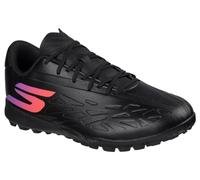 Skechers Razor 2 Club TF - Scarponi da Calcio da Uomo con Chiusura con Lacci, Colore: Nero/Sintetico/Viola