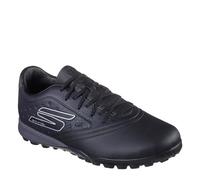 Skechers Razor Gold Astro Turf - Scarpe da calcio da uomo, Nero argento, 44 EU