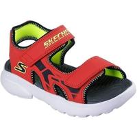 Skechers Razor Splash, Scarpe da Ginnastica, Colore: Rosso, 28 EU