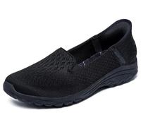 Skechers Reggae Fest 2.0 Guiding, Sneaker Donna, Nero, 36.5 EU