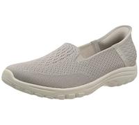 Skechers Reggae Fest 2.0, Scarpe da ginnastica Donna, Maglia Taupe, 35.5 EU
