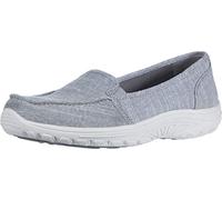 Skechers Reggae Fest-Manzanita Mocassini da Donna, Grigio, 39 EU