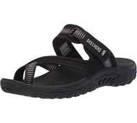 Skechers Reggae - Seize the Day - Sandali infradito da donna, Nero/Fucsia