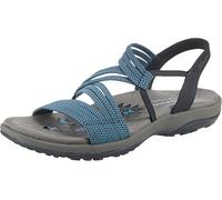 Skechers Reggae Slim - Skech Appeal, Sandali a Punta Aperta Donna, Blu Navy Gore Nvy, 38 EU