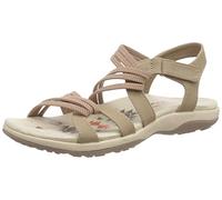 Skechers Reggae Slim Summer Of Fun, Sandali Donna, Mocha, 41 EU