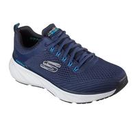 Skechers Relaxed Fit Edgeride Contention Scarpe Da Ginnastica Uomo In Poliestere Blu Navy/Azzurre - EUR 47.5