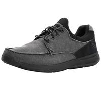 Skechers Relaxed Fit-elent-mosen, Mocassino Uomo, Nero, 42 EU