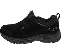 Skechers Relaxed Fit Oak Canyon, Sneaker Uomo, Black Suede Trim, 45 EU