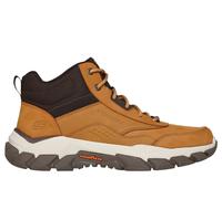 Skechers Relaxed Fit Santoro Stivaletto Uomo Marrone Suola Goodyear Memory Foam