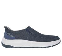 Skechers Relaxed Fit Slip-ins da Uomo Mocassino Scarpe con Memory Foam Blu New