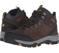 Skechers Relment Pelmo, Stivali Uomo | Escursionismo, impermeabile, vestibilità rilassata, memory foam raffreddato ad aria, stivaletti con lacci